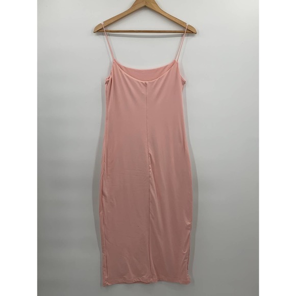 Bumpsuit The Brigitte Maternity Maxi Dress Large Pink Soft Comfy Lined. - Picture 5 of 8